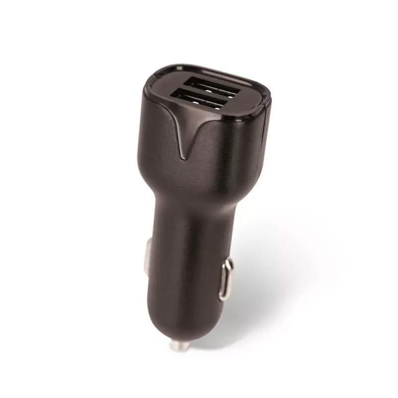 Setty 2xUSB automobilinis įkroviklis 2.4A juodas
