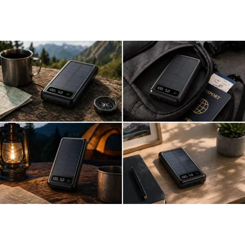 Setty Solar Power Bank SLR-120 20000 mAh Juoda