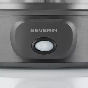 Severin JG 3510 Jogurto gaminimo aparatas, 7 x 150 ml stikliniai indeliai, 13 W, baltas
