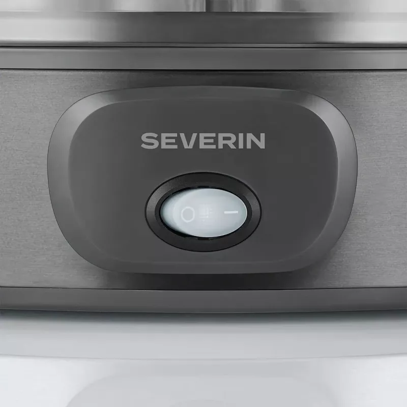 Severin JG 3510 Jogurto gaminimo aparatas, 7 x 150 ml stikliniai indeliai, 13 W, baltas
