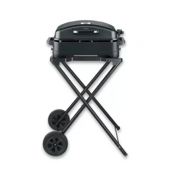 Severin PG 8598 elektrinis BBQ grotelės su stovu 2500 W chromuota grotelė 1000 cm²