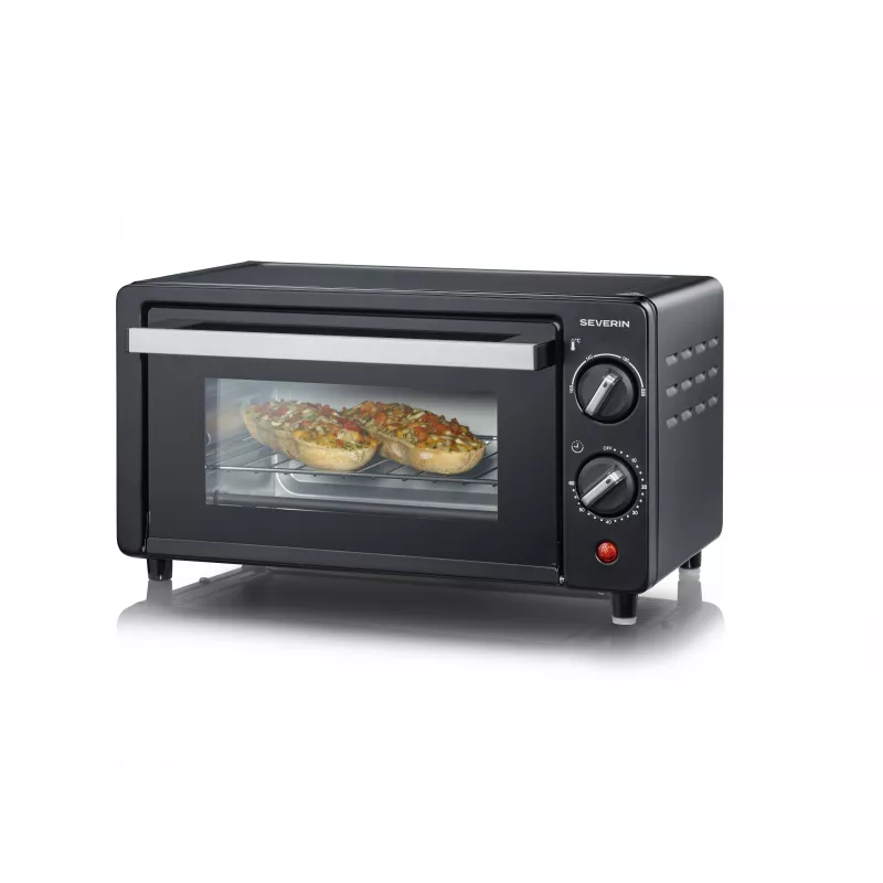 Severin TO 2062 stalinė orkaitė su rotiseriu, 20 L, 1500 W, juoda
