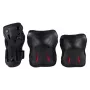 SFR Triple Pads Set Candi L - kelių, alkūnių ir riešų apsaugos rinkinys riedučiams, riedlentėms, paspirtukams, dviračiams