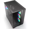 Sharkoon Steel Shark Black Tempered Glass x2 Mid-Tower Case