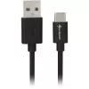 SHARKOON USB 2.0 laidas, USB-A kištukas į USB-C kištuką (juodas, 2 m)