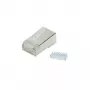 SHIVERPEAKS BASIC-S 100 vnt. Cat.6a ekranuoti RJ45 moduliniai kištukai 8P8C su auksuotais kontaktais BS72061-R