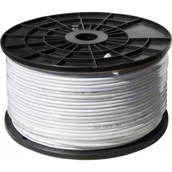 SHIVERPEAKS BASIC-S SAT koaksialinis kabelis 0,9/4,6, trigubai ekranuotas, CCS, plastikinė ritė, 110 dB, 100 m (BS81900-16)