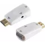 SHIVERPEAKS BS10-01001 HDMI į VGA + 3,5 mm garso aktyvus keitiklis, 1080p, juodas