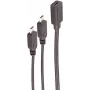 SHIVERPEAKS BS13-20021 USB-C į 2x Micro-USB B skirstytuvas kabelis 0,3 m juodas