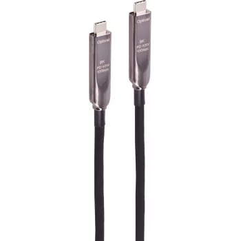 SHIVERPEAKS BS30-43085 USB-C hibridinis aktyvusis optinis kabelis 15m 8K 10Gbps 60W