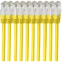 SHIVERPEAKS BS75711-HY-SET-10 Cat6 S/FTP tinklo kabelis, 1 m, auksuoti RJ45, juodas