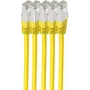 Shiverpeaks BS75711-HY-SET5 Cat6 S/FTP jungiamasis laidas, 1 m, geltonas, LSZH, 5 vnt.