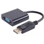 SHIVERPEAKS DisplayPort 1.1 į VGA adapterio kabelis, 15cm, juodas 14-05009