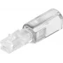 SHIVERPEAKS Helos Untangler Twist-Stop telefono laido išpainiojimo priedas, plonas, baltas permatomas, laisvas (71216-W)