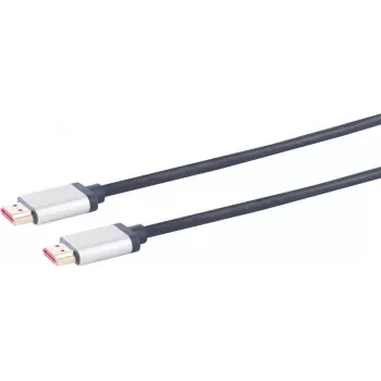 SHIVERPEAKS PROFESSIONAL itin didelio greičio HDMI kabelis 8K 1,0 m - 48 Gbps, HDMI 2.1, juodas 03-05025