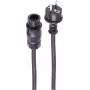 SHIVERPEAKS PV maitinimo įvado kabelis BC01 į CEE 7/7 Schuko, 5 m, 16 A, 250 V, IP67, juodas BS02-40055
