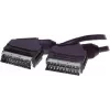 ShiverPeaks S/CONN 3m SCART į SCART kabelis, auksuoti kontaktai, dvigubas ekranavimas, su valdymo signalu 96021