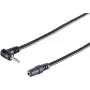 SHIVERPEAKS S-Conn HP30781 garso adapterio kabelis 0,2 m 3,5 mm vyriškas į 2,5 mm vyriškas juodas