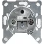 SHIVERPEAKS S/CONN maksimalaus ryšio antenos sieninis lizdas SAT+BK su spaustuko technologija, 1 dB (15-93001)