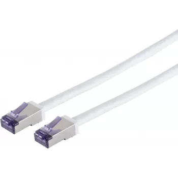SHIVERPEAKS S/CONN maximum connectivity Cat. 6A Flex S/FTP tinklo kabelis, baltas, 1,5 m 08-28156