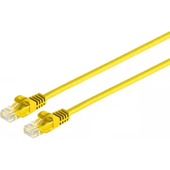 SHIVERPEAKS S/CONN maximum connectivity Cat.7 S/FTP tinklo kabelis, RJ45 į RJ45, geltonas, 1 m 08-35022