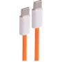 shiverpeaks® USB-C įkrovimo kabelis 2.0, 240W, oranžinis tekstilinis, 3m (BS14-22047)