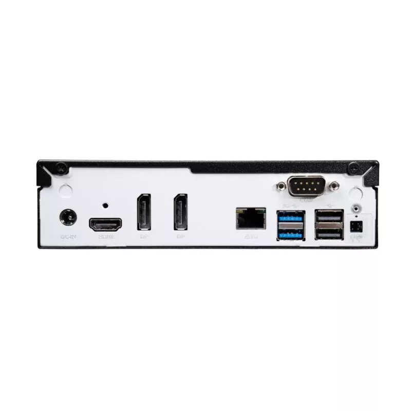 Shuttle DH810S plonas PC barebone, LGA1150, Intel H81, DDR3L, HDMI, DP, M.2, du GbE, 8x USB, COM, 24/7