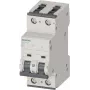 SIEMENS 5SY62066 automatinis jungiklis 2 polių 6A B charakteristikos 6kA DIN bėgio grandinės pertraukiklis