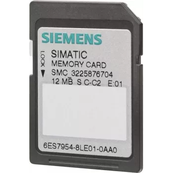 Siemens 6ES7954-8LC04-0AA0 SIMATIC S7 atminties kortelė, 4 MB „Flash“, skirta S7-1200/S7-1500/SINAMICS