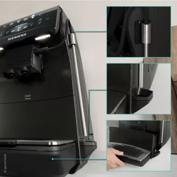 Siemens EQ600 iAroma TP603E08 15 bar Espreso aparatas