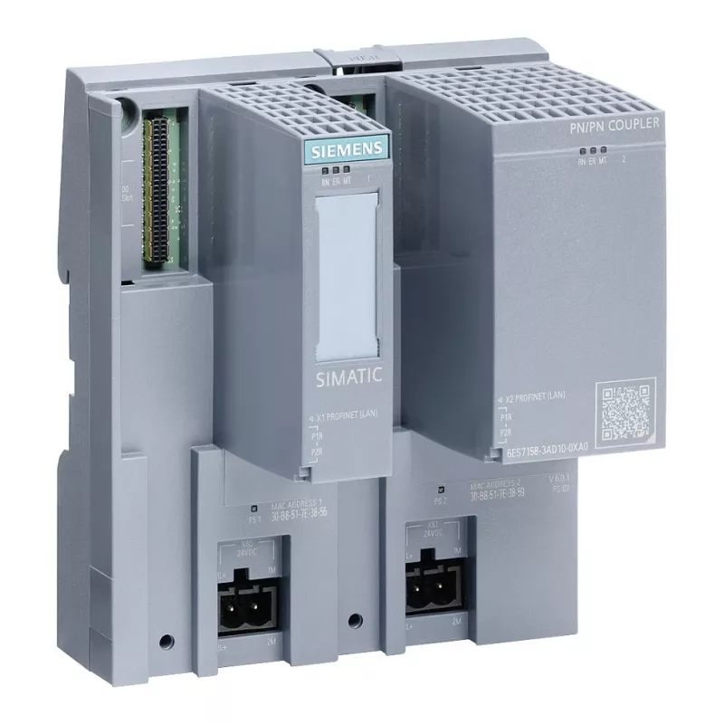 SIEMENS SIMATIC PN/PN Coupler 6ES7158-3AD10-0XA0 | PROFINET IO Coupler for Network Linking