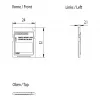 Siemens SIMATIC S7 atminties kortelė 256 MB SD Flash, skirta S7-1200/S7-1500 PLC procesoriams