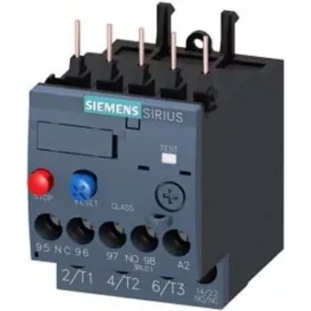 Siemens SIRIUS 3RU2116-1FB0 šiluminė perkrovos relė, 1,1-1,6 A, 10 klasė, S00, kontaktoriaus montavimas