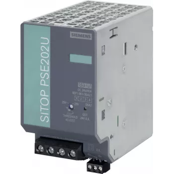 Siemens SITOP PSU8600 buferio modulis 6EP1961-3BA21, 24 V DC, 100 W, 200 ms, kondensatorinis, DIN bėgelis