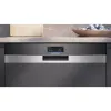 SIEMENS SN57TS00CE iQ700 Fully Integrated Dishwasher (Stainless Steel Brushed/Black, 60 cm, Home Connect)
