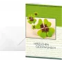 Sigel Design Folding Cards DS004 Fortune - blizgūs sveikinimo atvirukai su vokais, 170 x 230 mm, 220 g/m², 10 atvirukų