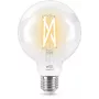 Signify WiZ Filament 60W E27 Globeform G95 Clear Smart LED Lemputė Vienetinis Paketas
