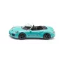 SIKU Porsche 911 Turbo S Cabriolet Turquoise/Black Die-cast Model Car 1:55