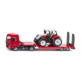 SIKU Super MAN sunkvežimis su Steyr traktoriumi 1:50 liejimo modelių rinkinys