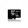 Silicon Power 64GB microSDXC UHS-I Class 10 U1 V10 atminties kortelė