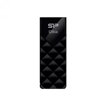 Silicon Power Blaze B03 32GB USB 3.2 Gen 1 atmintukas, įtraukiamas, juodas