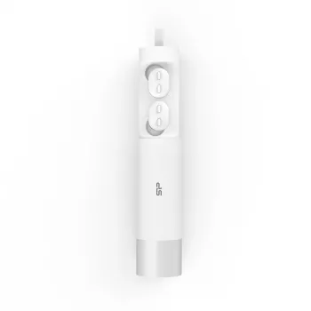 Silicon Power SP5MWASYBP81BT0W 10000mAh Power Bank su įmontuotu USB-C laidu - balta