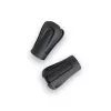 Silva Rubber Paws Trekking Pole Rubber Tips - Black - 1 Pair