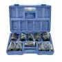 SILVER Impact Socket Set 1 inch 10vnt 17-41mm