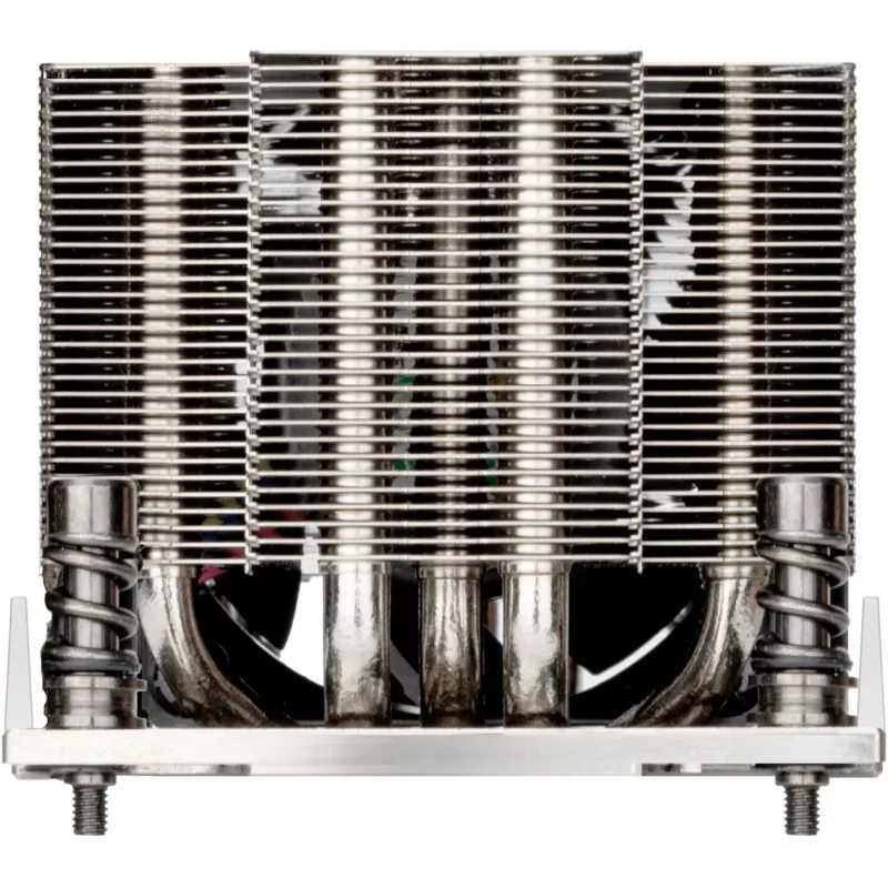 SilverStone SST-XE02-TR5B Low Profile CPU Aušintuvas, 60mm Ventiliatorius, Juodas Aliuminis, Varinis Pagrindas, Intel LGA1150/1151/1155/1156, PWM, 65W TDP