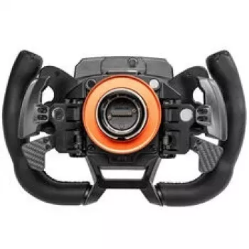 Simagic Zeus GT 300mm belaidis vairas su anglies pluošto plokšte, RGB mygtukais, magnetinėmis mentelėmis, dviguba sankaba, greito atleidimo jungtimi Alpha bazėms