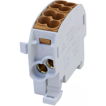 SIMET SCB 25 Al/Cu 80A 1-polio šakotuvas rudas 81501015