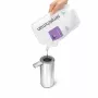 simplehuman Įkraunamas jutiklinis muilo dozatorius 266 ml, šlifuotas nerūdijantis plienas