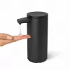 simplehuman ST1084 Sensorinis muilo dozatorius, juodas nerūdijantis plienas, 266 ml, bekontaktis automatinis, infraraudonųjų spindulių judesio jutiklis, reguliuojamas kiekis, neužsikemšantis siurblys, atsparus pirštų atspaudams