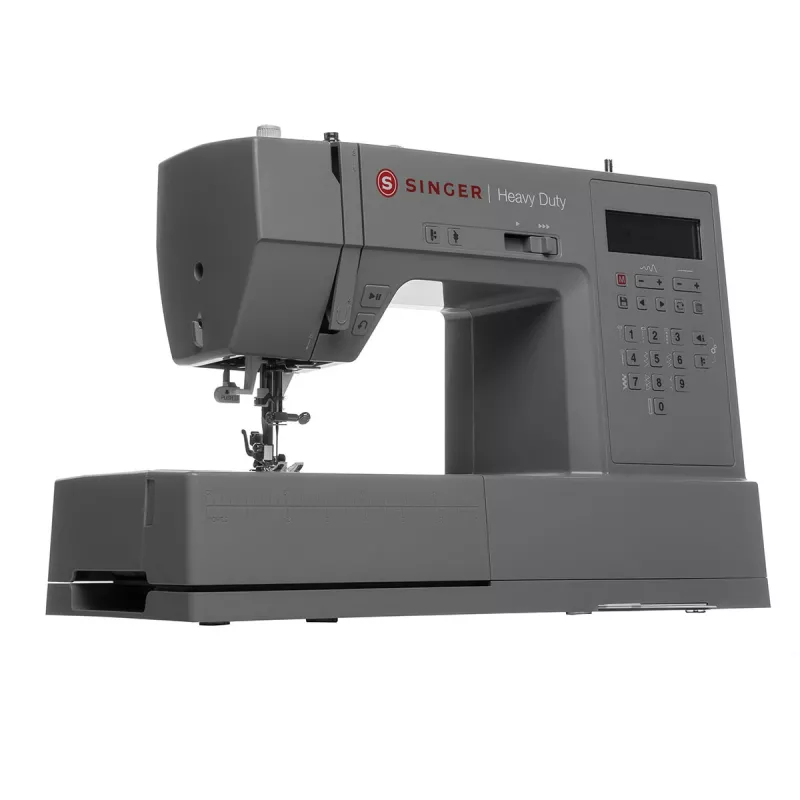 Singer Heavy Duty Sewing Machine HD6705C Rechargeable 200 Stitches Grey